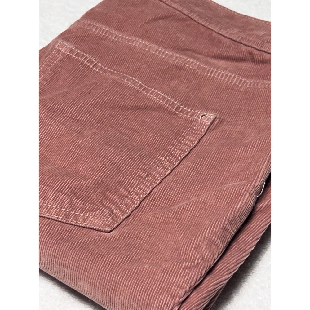 We The Free Pants Womens Size 29 Modern Mauve Corduroy Pockets Straight Leg